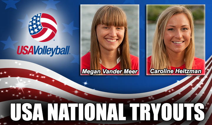 Ferris State Volleyball's Vander Meer & Heitzman To Attend USA National Team Tryouts This Weekend
