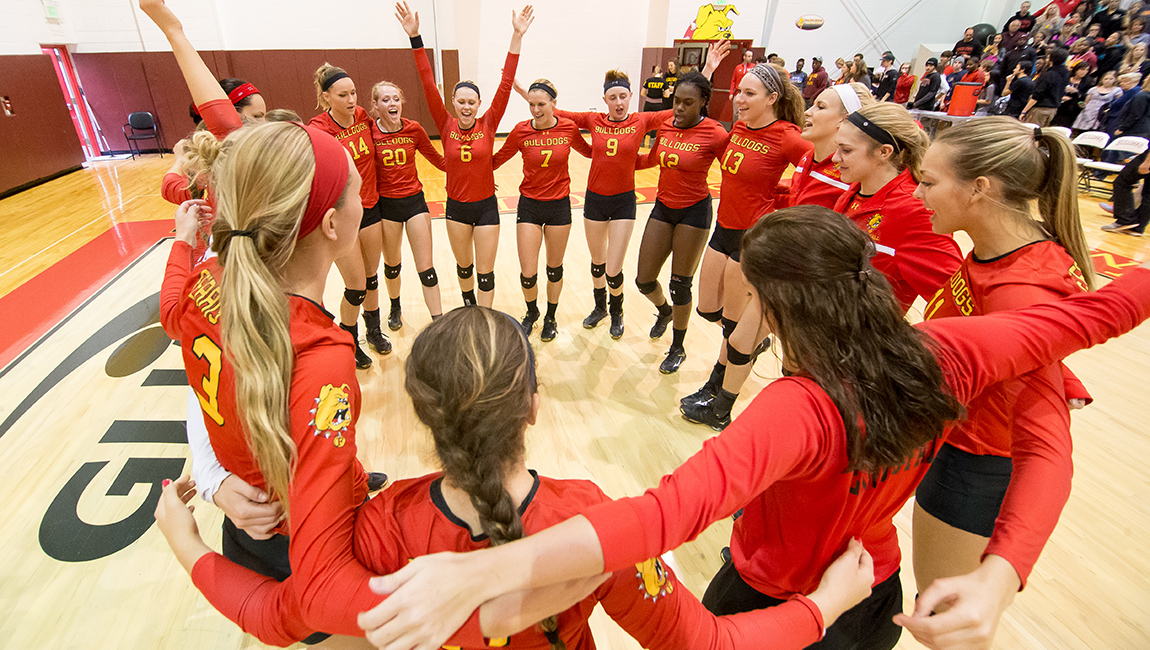 Ferris State Volleyball Notches Seventh-Straight Victory As 'Dawgs Finish Weekend Sweep