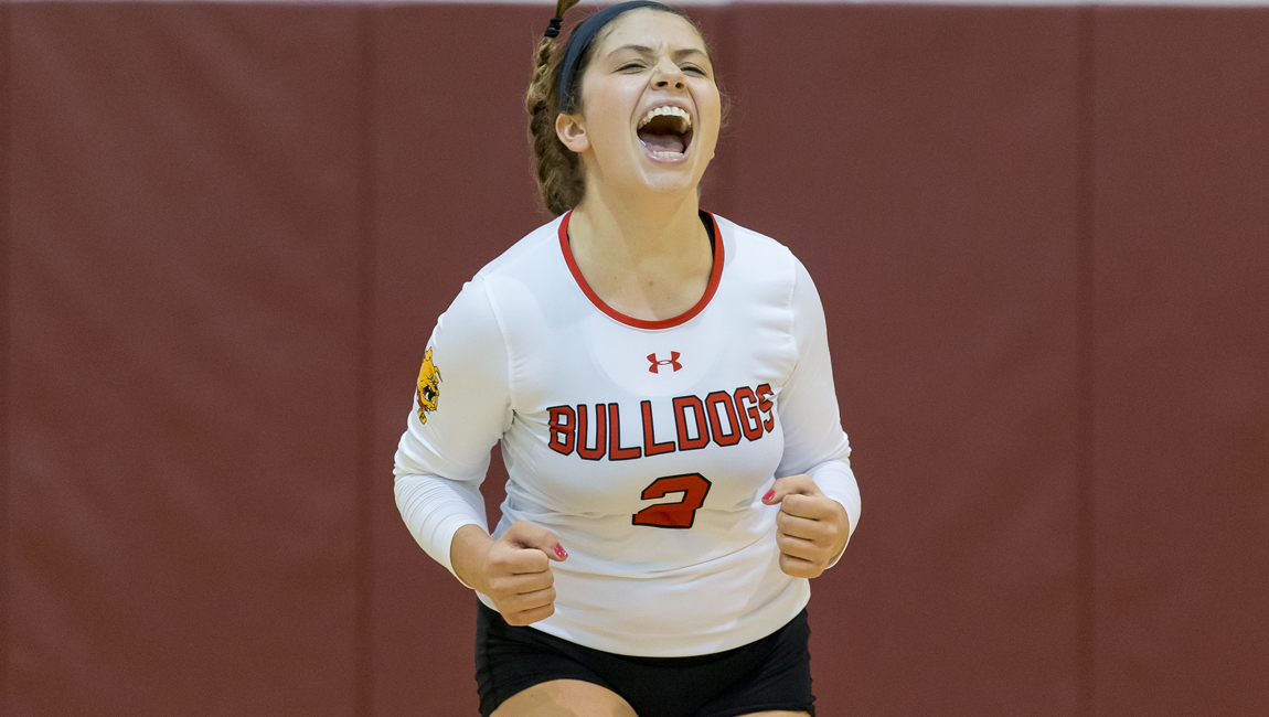Bulldog Volleyball Rolls To Ninth-Straight Victory With Home Court Sweep
