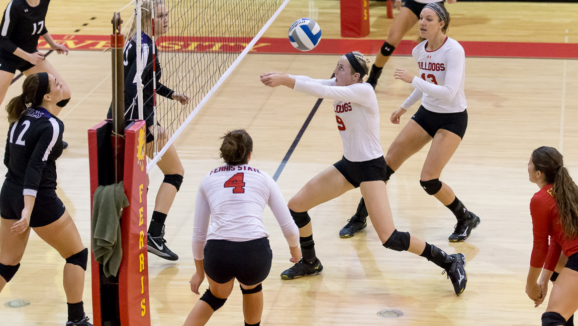 Ferris State Volleyball Runs Win Streak To 14-Straight Matches With Road Victory