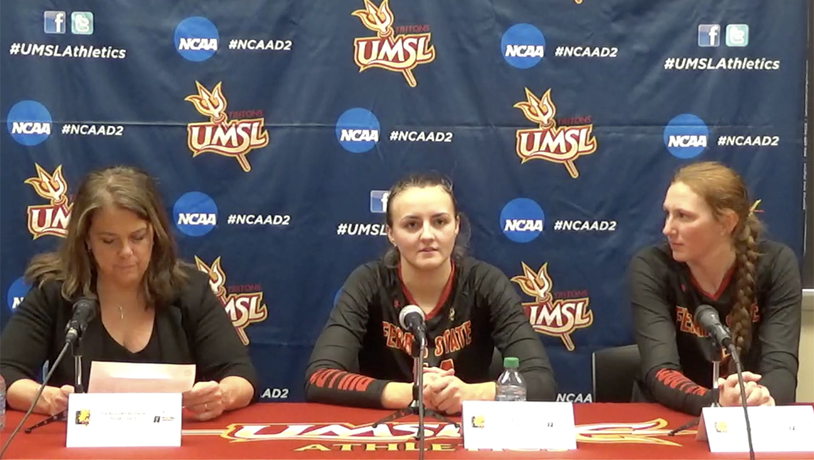 NCAA Postgame Press Conference - FSU Volleyball Beats Hillsdale