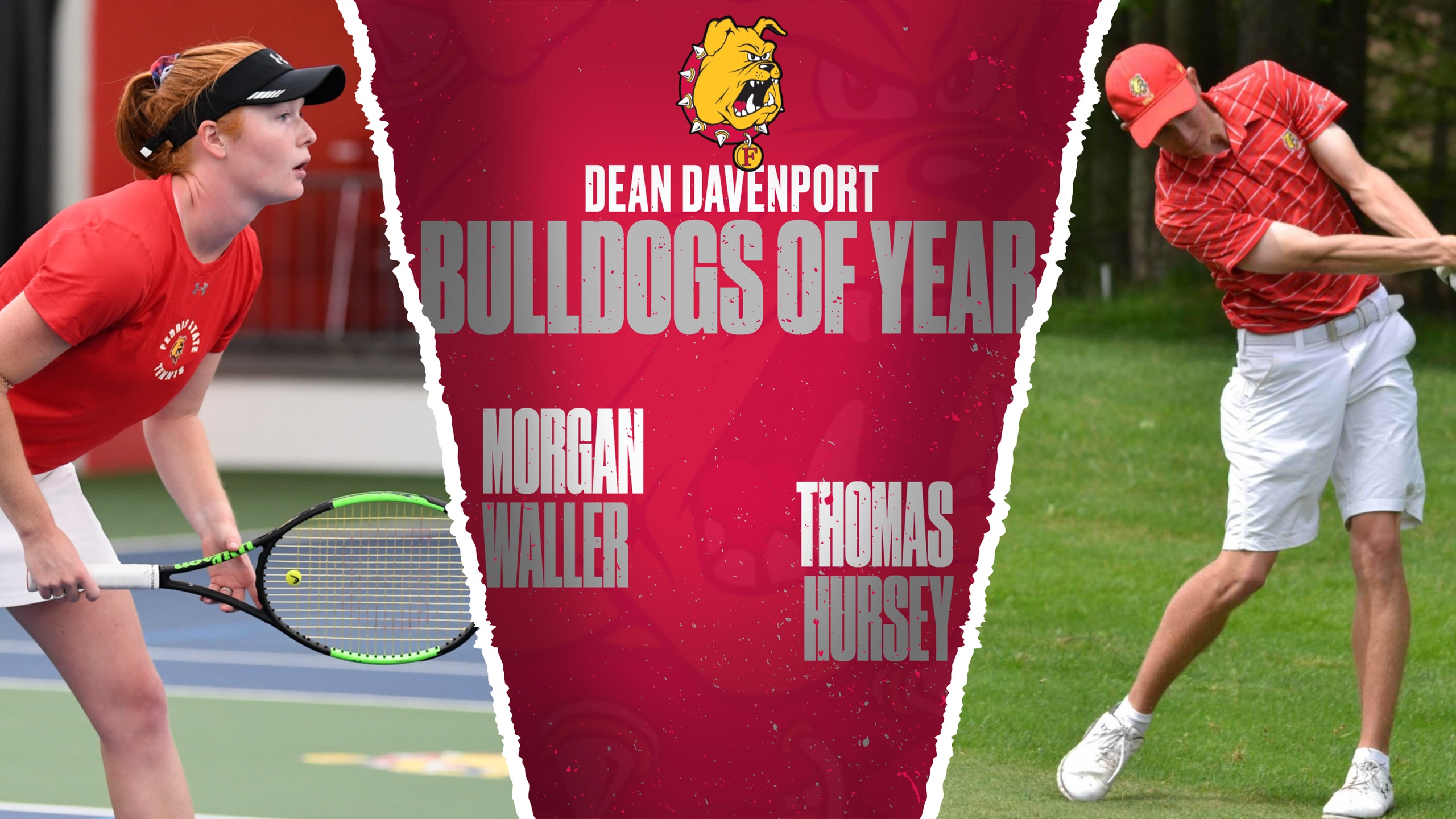 Standouts Morgan Waller and Thomas Hursey Tabbed As Dean Davenport Bulldogs Of The Year