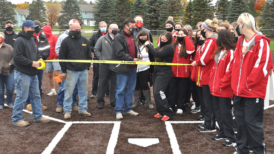 Ferris State Softball Project Becomes A Reality Thanks To Physical Plant Efforts
