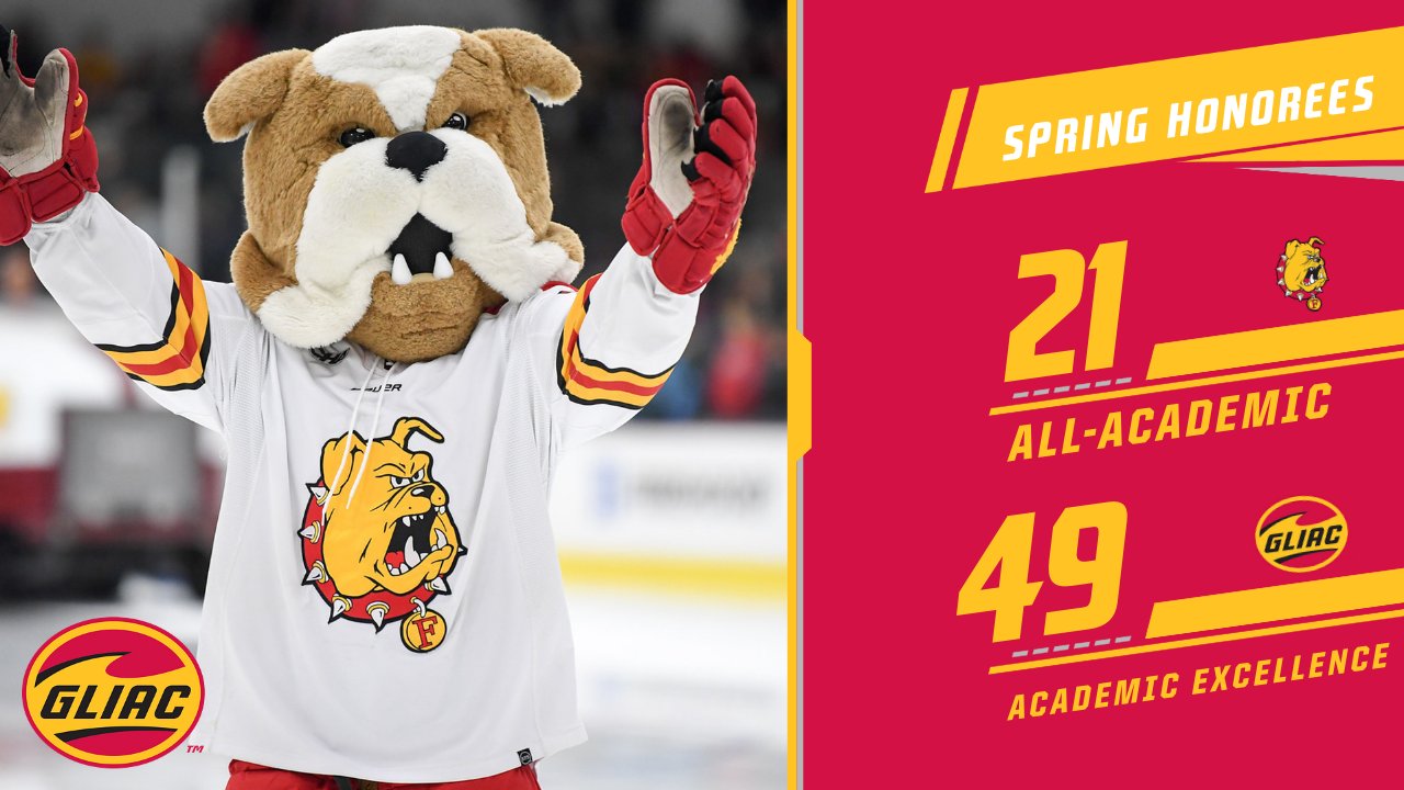 Total Of 70 Ferris State Spring Student-Athletes Honored By GLIAC For Academic Success