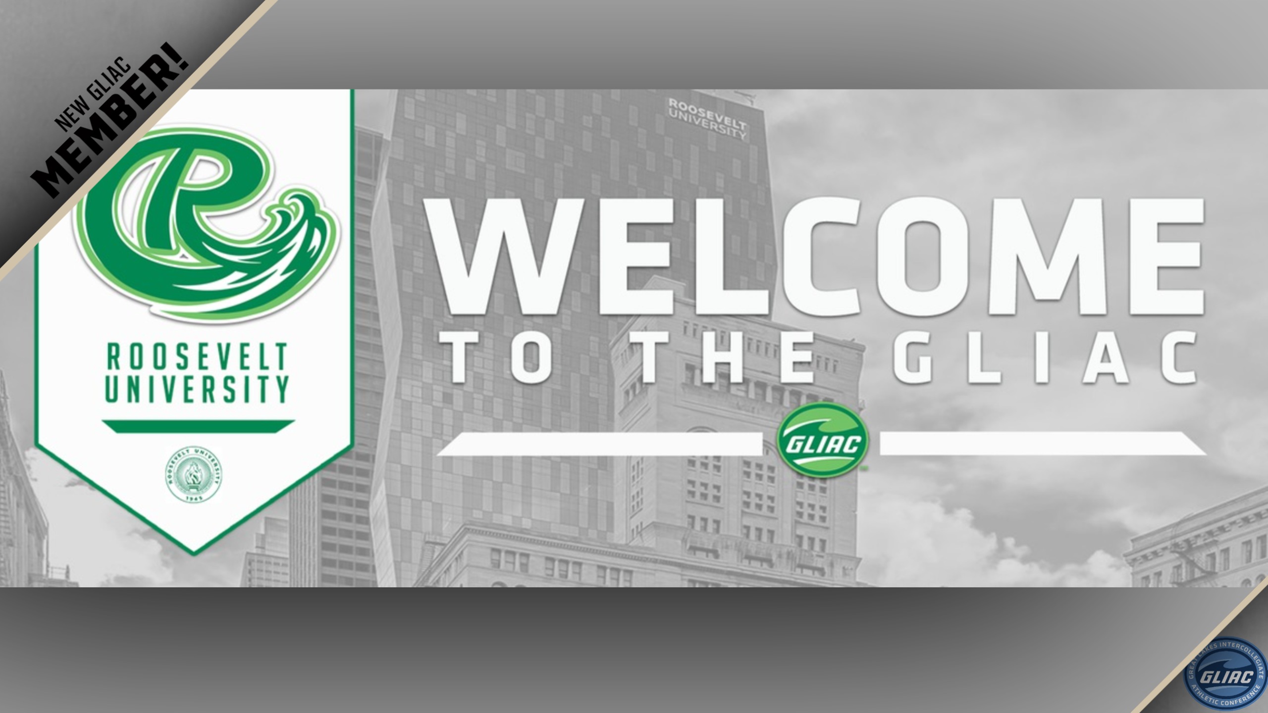Roosevelt University Approved As Provisional Member Of The GLIAC