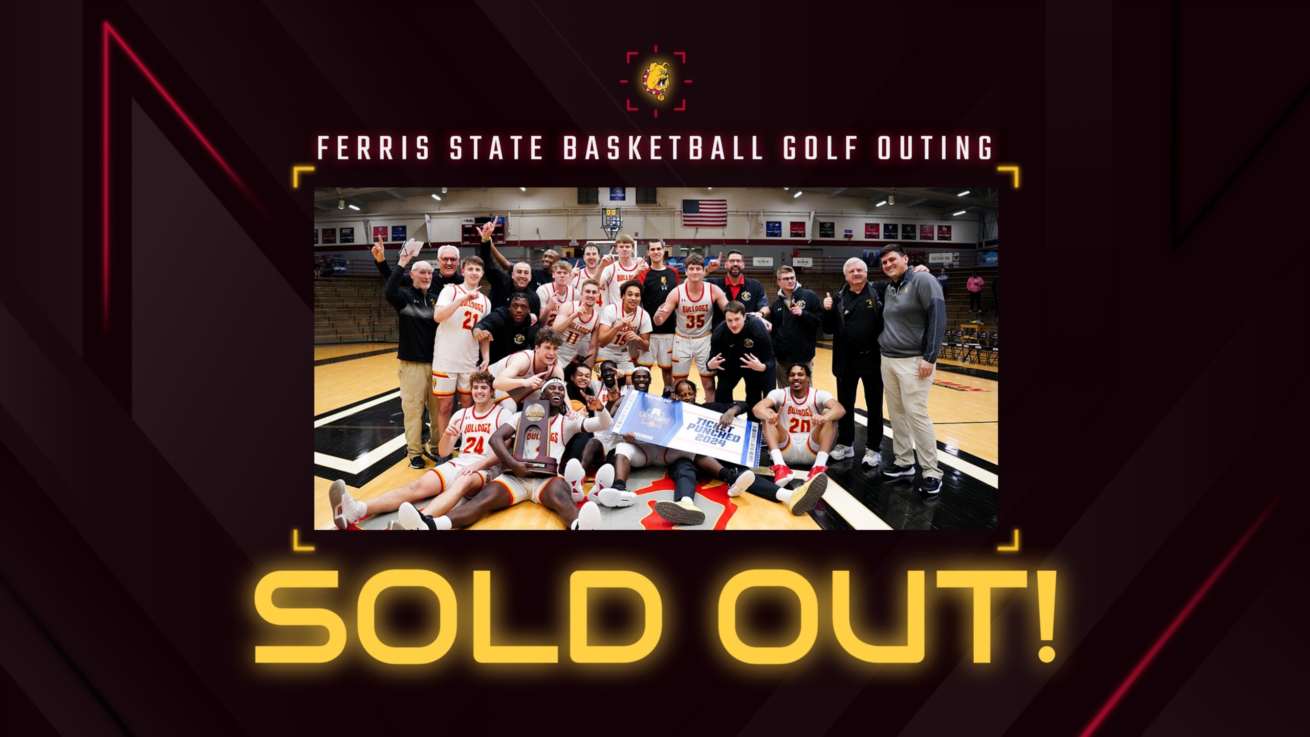 SOLD OUT! This Week's Ferris State Men's Basketball Golf Outing Officially Sold Out!