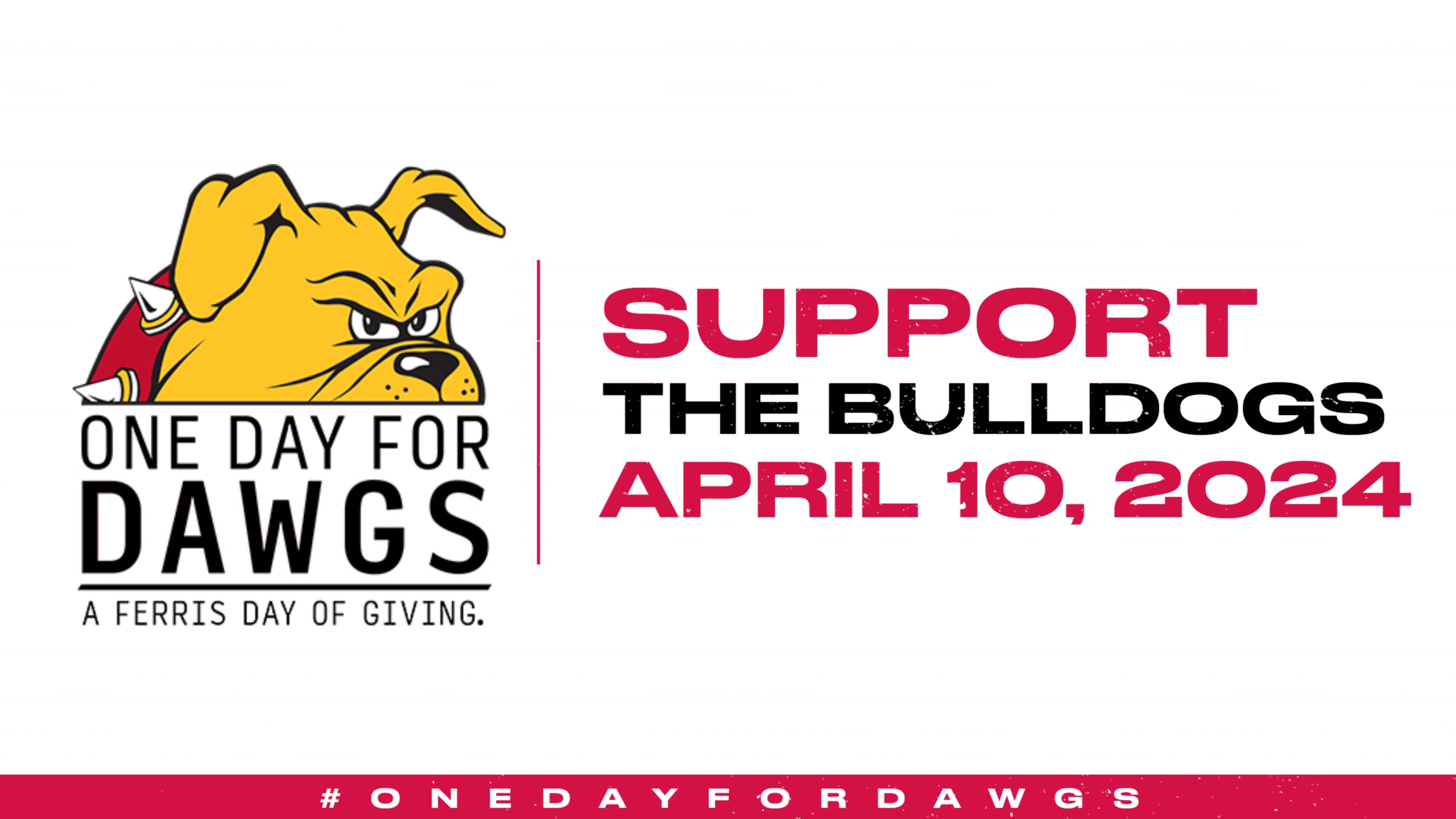Support Bulldog Athletics Thru The One Day For Dawgs Effort - April 10