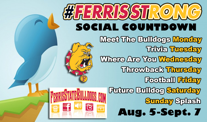 Bulldog Athletics Unveils #FerrisStrong Social Countdown & New Hashtag