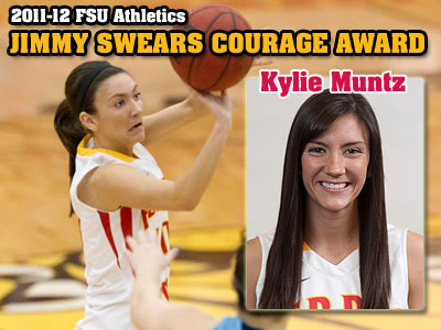 Kylie Muntz Earns Swears Courage Award
