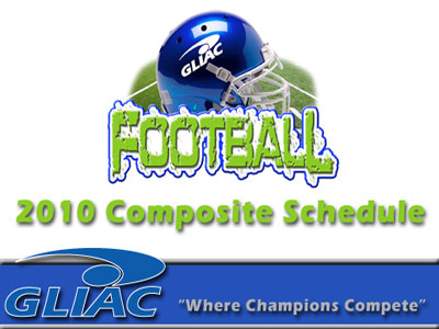 2010 GLIAC Football Schedule Announced