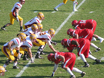 Ferris State suffered a 41-7 loss at Saginaw Valley State in its season finale (Photo by Sandy Gholston)