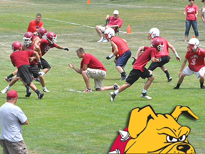 Bulldog Football Camps A Success This Summer!