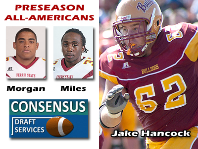 Three Bulldogs Named Preseason All-Americans