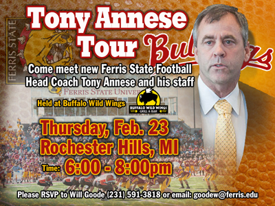 Final "Tony Annese Tour" Stop Thursday Night