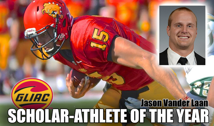 Ferris State's Jason Vander Laan Tabbed GLIAC Scholar-Athlete Of The Year