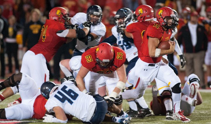 #2 Ferris State Opens 2015 Campaign With Convincing Win Before Large Home Crowd