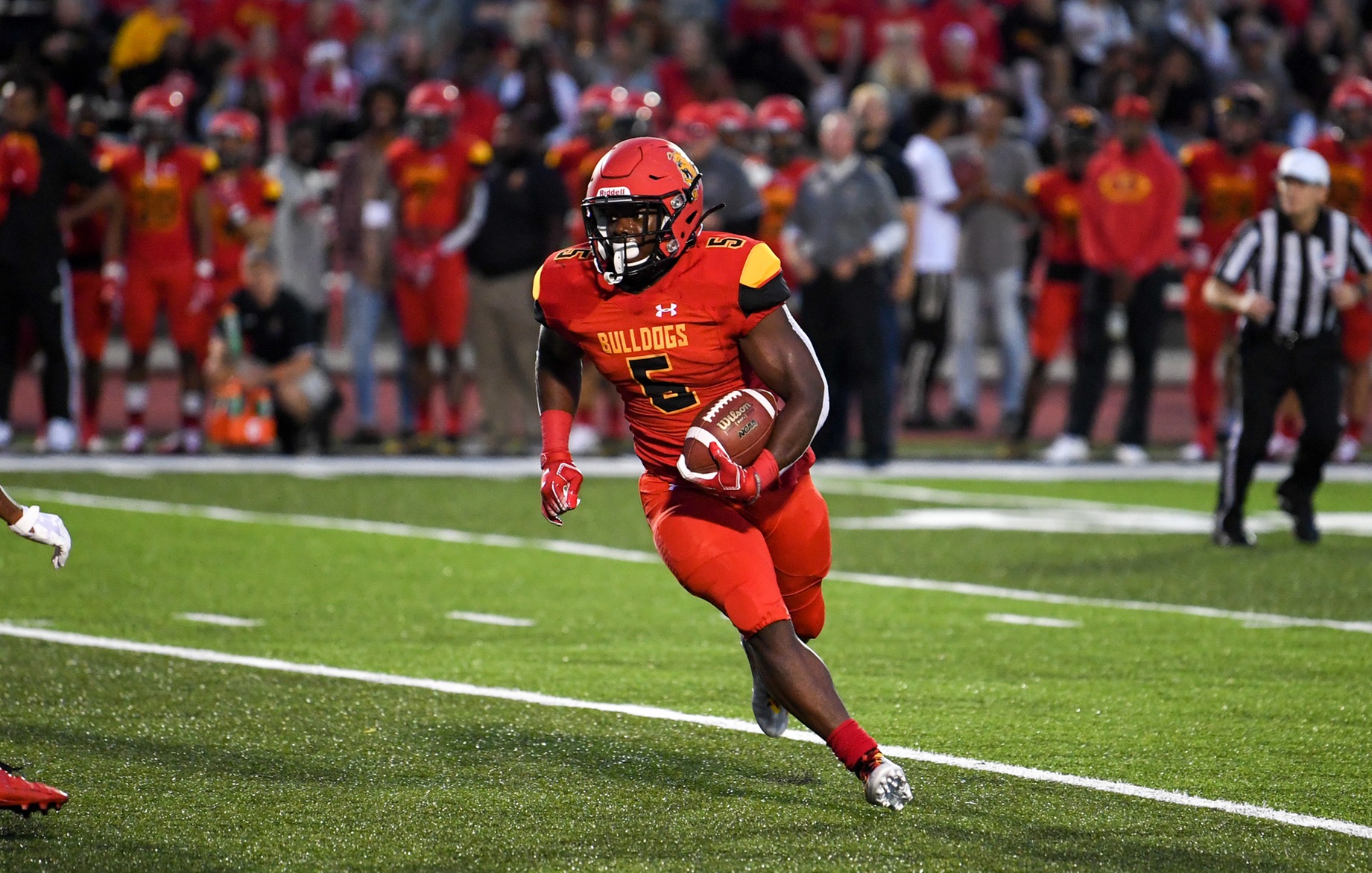 Ferris State Rushes Past Northern Michigan In Front Of Large Homecoming Crowd
