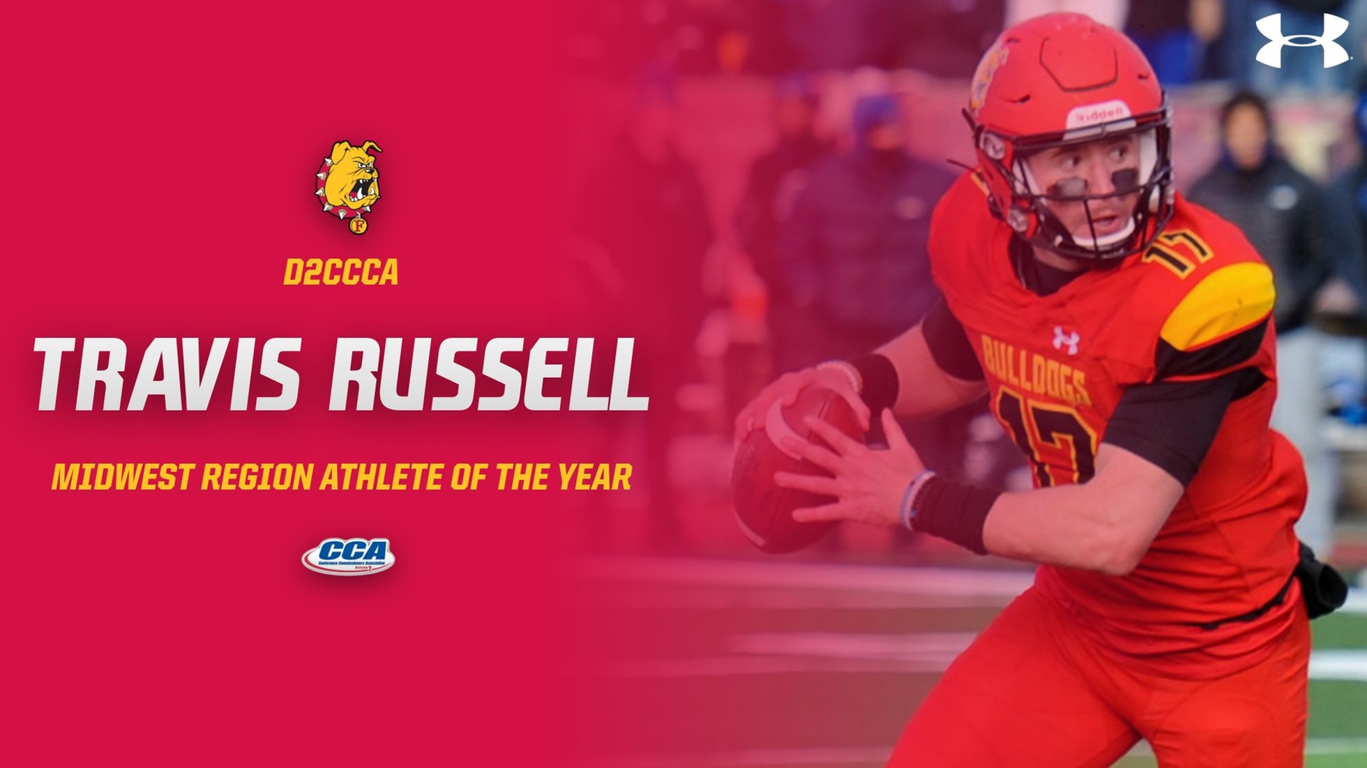 FSU's Travis Russell Tabbed As D2CCA Midwest Region Athlete Of The Year
