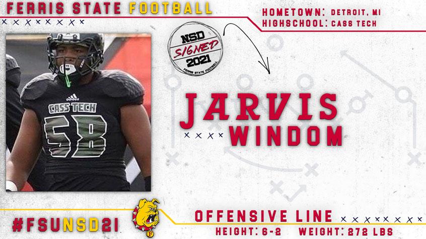 2021 Ferris State Football Signee: Jarvis Windom