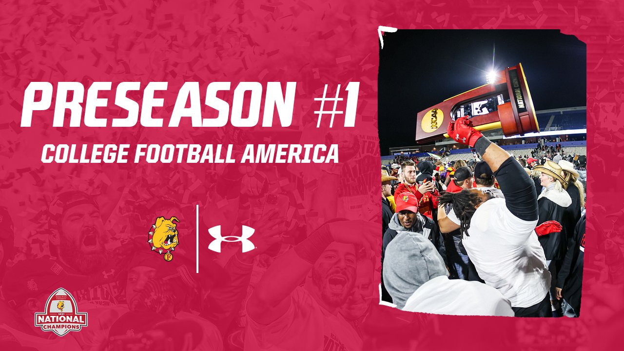 Reigning National Champion Ferris State Picked #1 Nationally In College Football America Preseason Poll