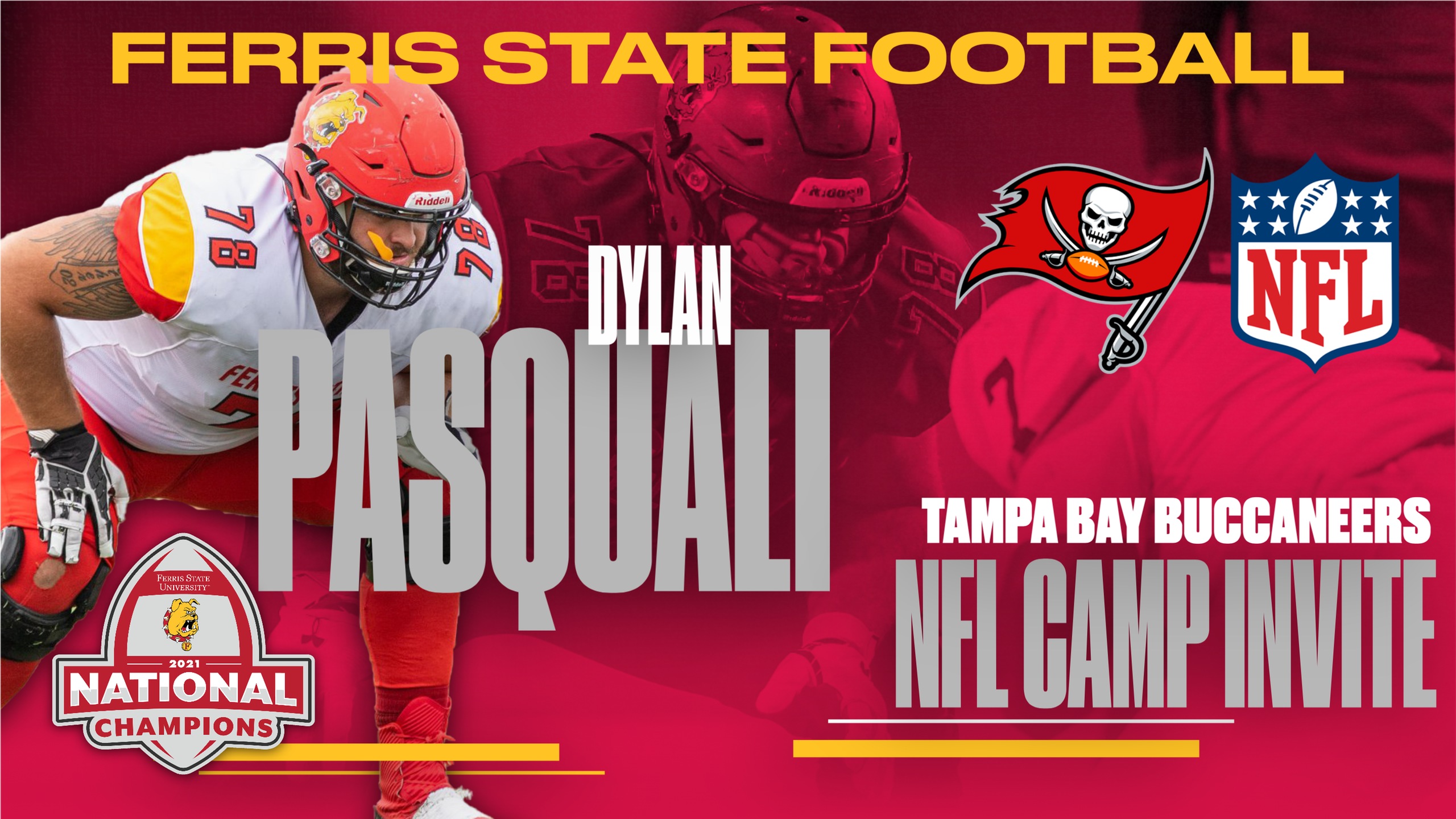 FSU All-America Tackle Dylan Pasquali Receives NFL Camp Invite From Tampa Bay Buccaneers