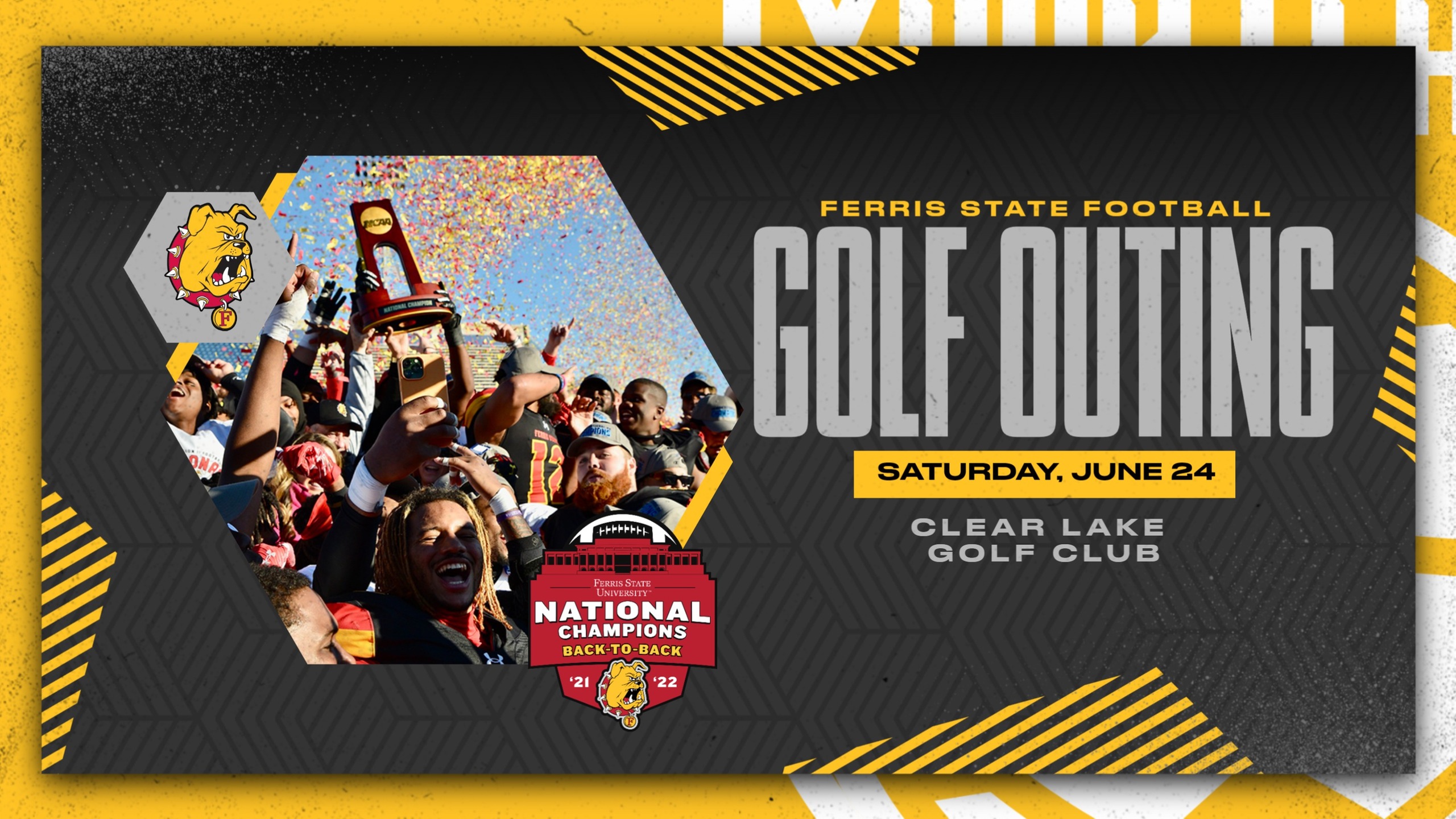 41st Annual Ferris State Football Golf Outing Set For June 24 At Clear Lake Golf Club