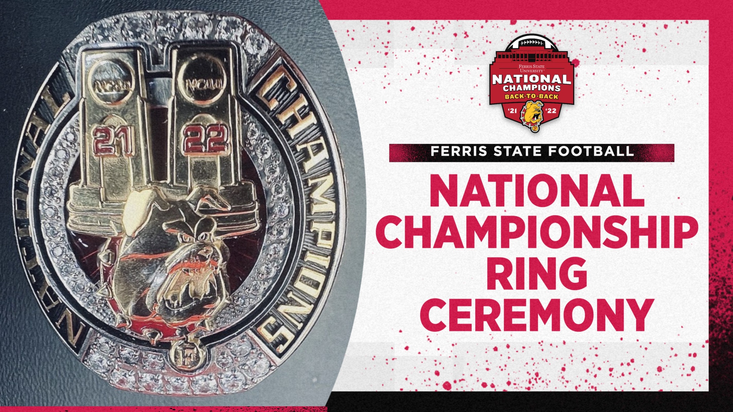 Bulldogs Honor 2022 Title Team During Special National Championship Ring Ceremony
