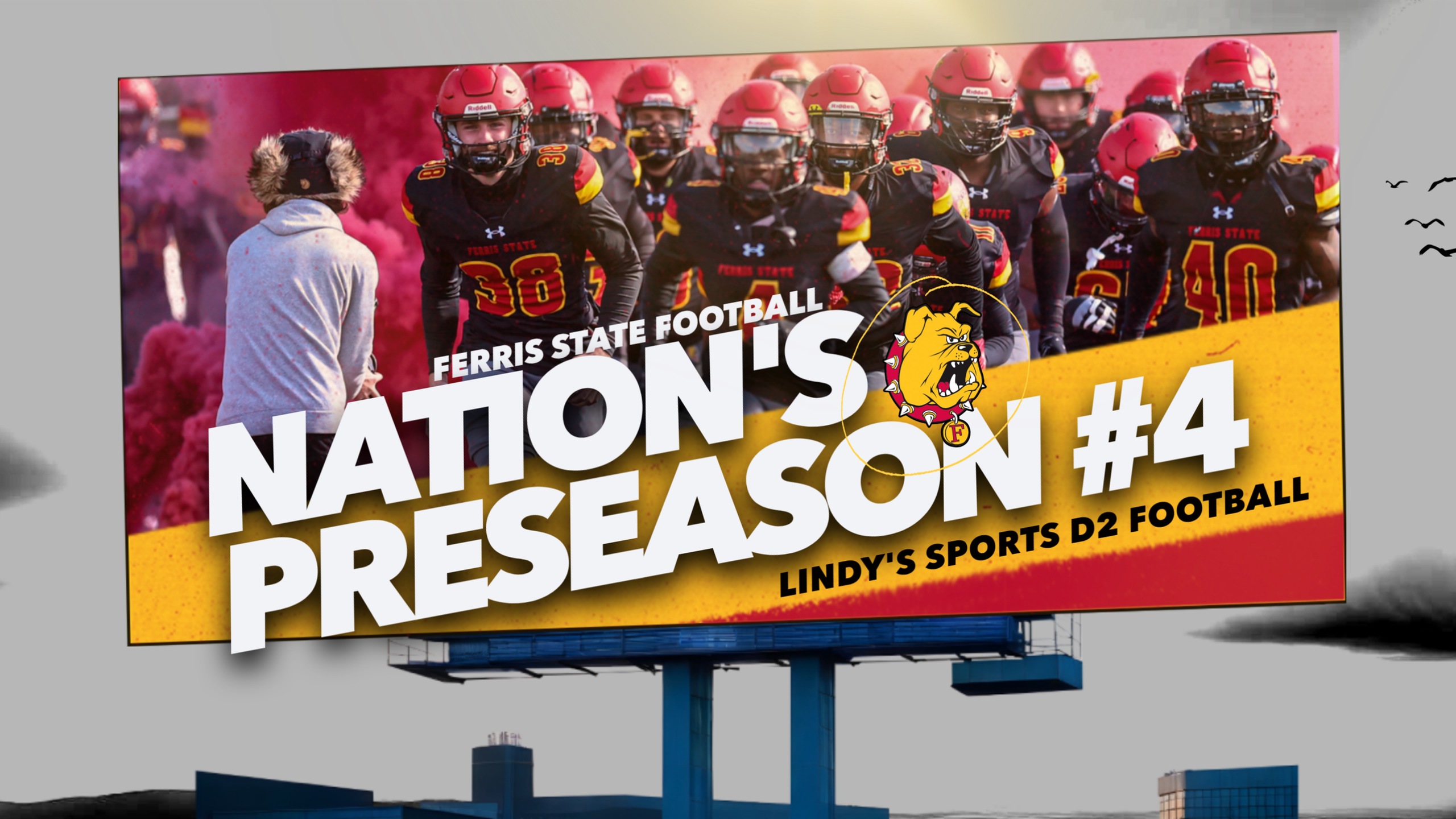 Ferris State Football Picked As Nation's #4 Preseason Team By Lindy's Sports