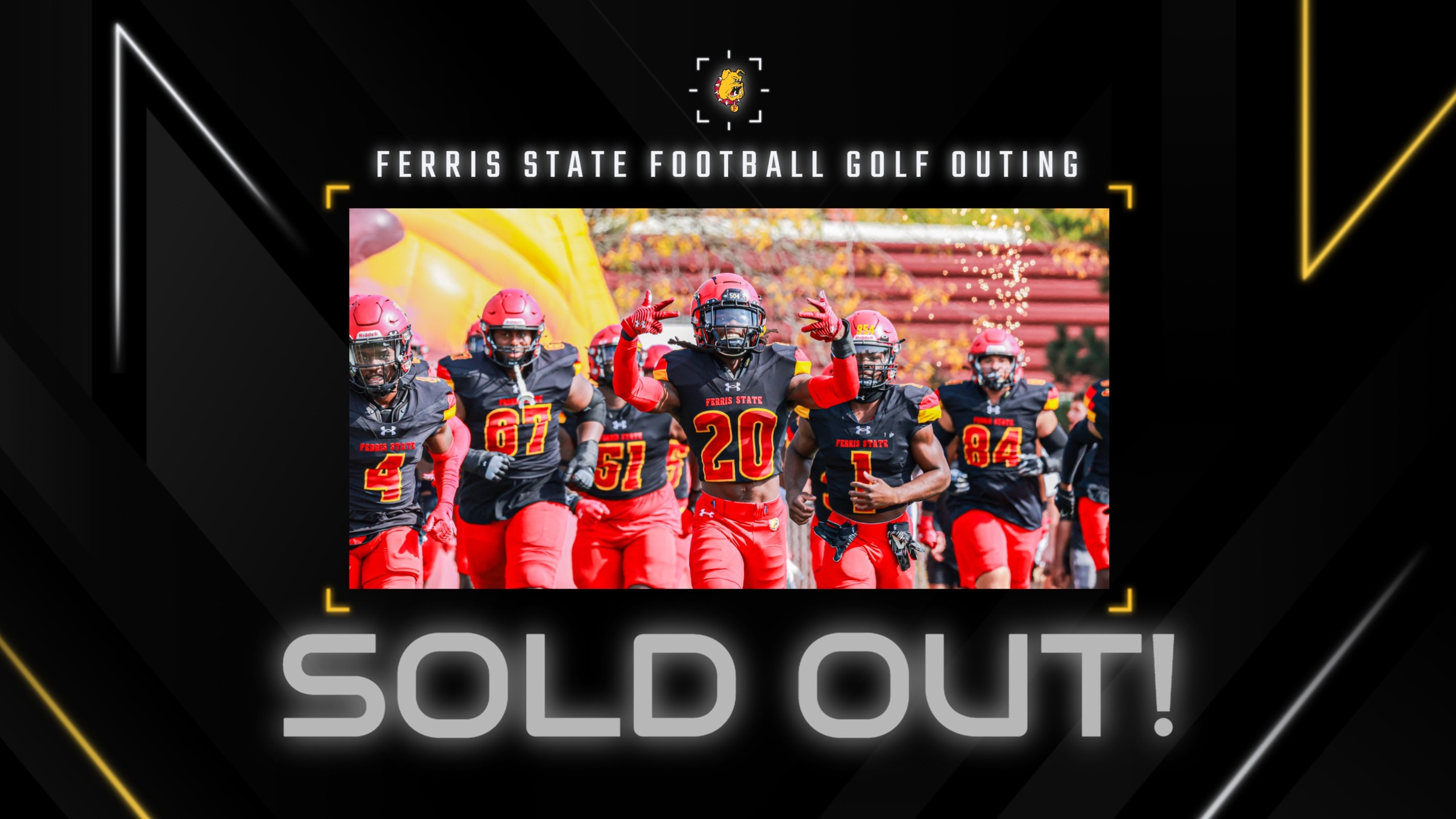 This Weekend's 42nd Annual Ferris State Football Golf Outing Officially Sold Out!