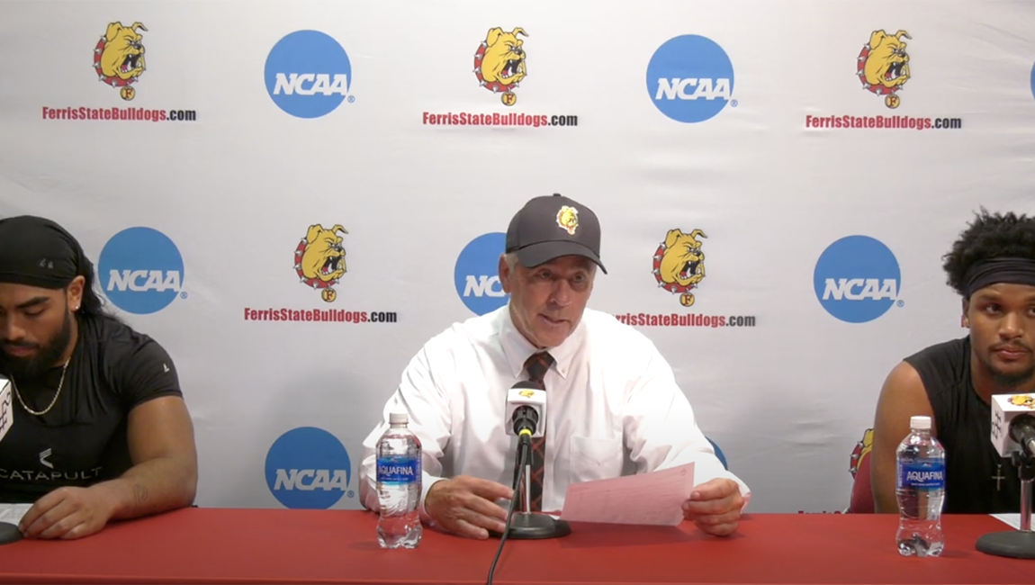 Ferris State Football vs Ashland Postgame Press Conference