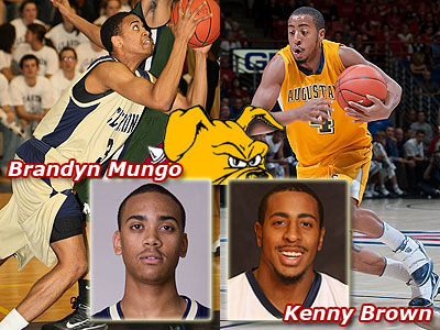 Brandyn Mungo and Kenny Brown have transferred to FSU (Photos Courtesy Clarion University & Augustana College, respectively)