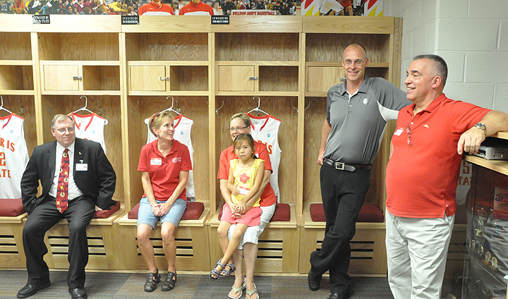 Supporters Aid Men's Basketball Locker Room Renovation Project