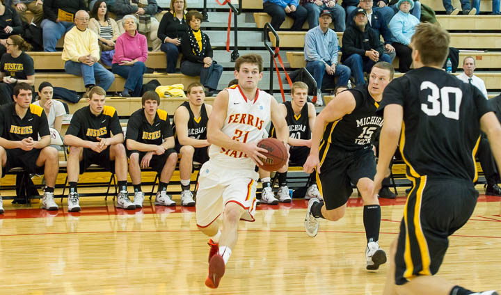 Ferris State Takes Michigan Tech To Wire With Inspired Performance