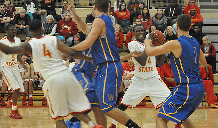 Ferris State Men's Basketball Wins Shootout Over Madonna In Exhibition Debut