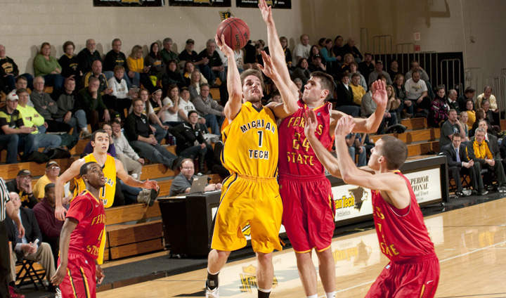 Ferris State Takes Michigan Tech To Wire In Narrow Road Setback