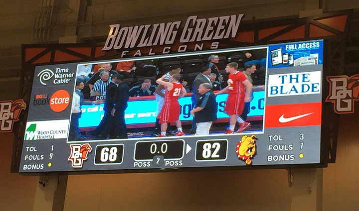 Ferris State Men's Basketball Knocks Off NCAA Division I Bowling Green State