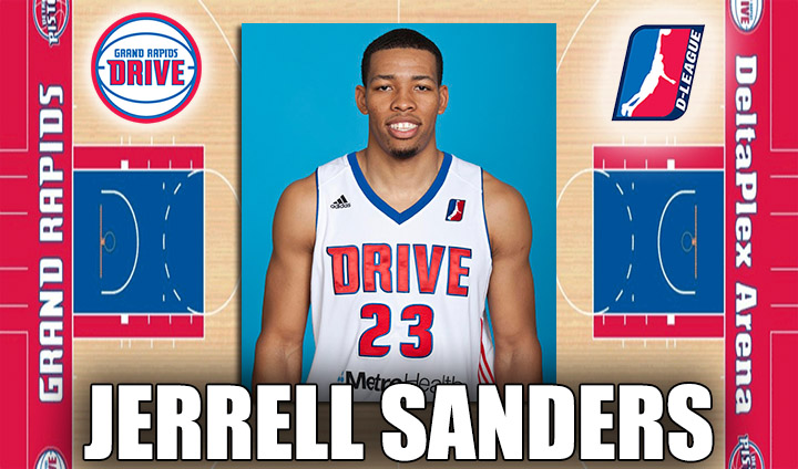 NBA D-League's Grand Rapids Drive Sign Former Ferris State Star Jerrell Sanders