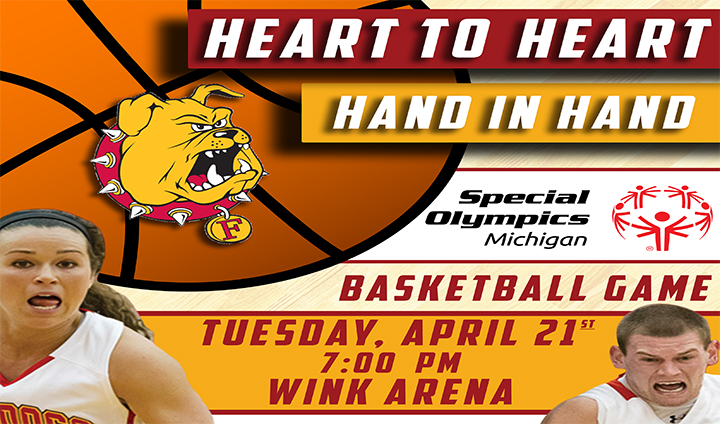 Ferris State Basketball Teams Up For Annual Special Olympics Game This Coming Tuesday!