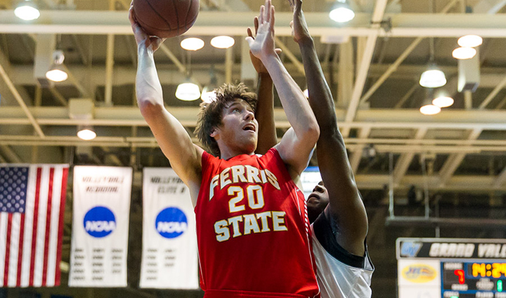 Ferris State Stays On Top Of GLIAC By Winning Overtime Thriller Over Rival GVSU