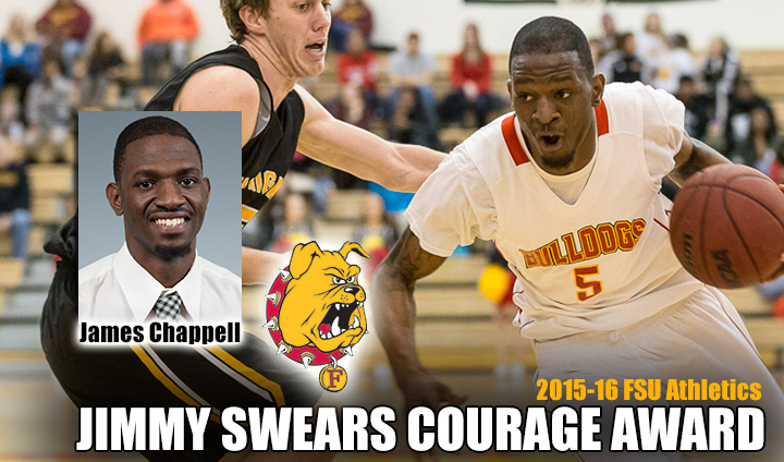 Standout James Chappell Chosen As Ferris State Athletics' Jimmy Swears Courage Award Honoree