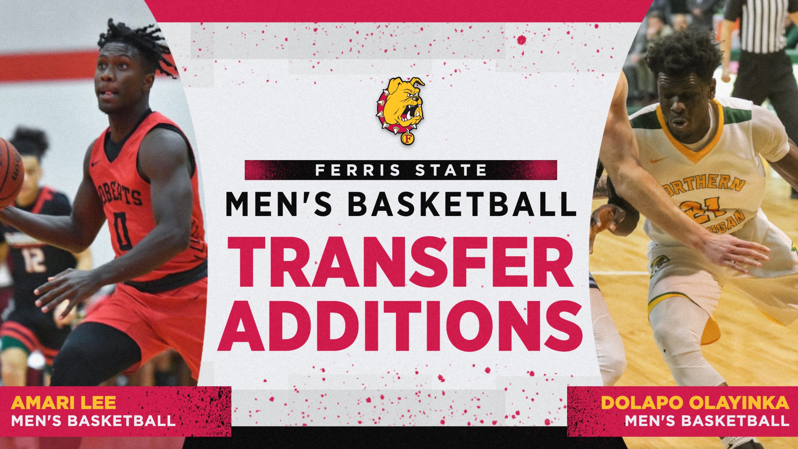 GLIAC Champion Ferris State Adds Two Talented NCAA Division II Transfer Student-Athletes