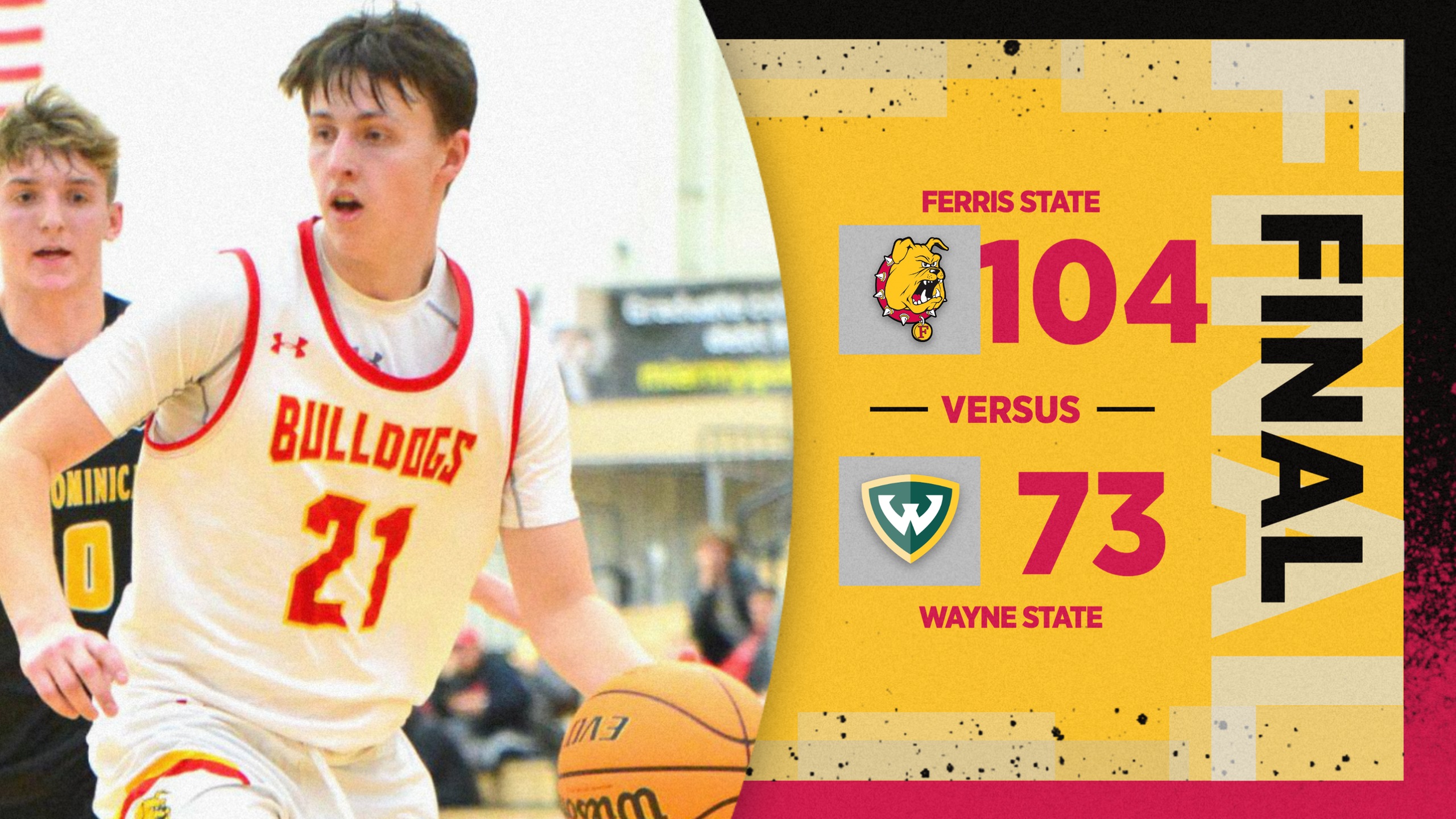 Ferris State Tops The Century Mark To Stay Perfect In The GLIAC With Big Monday Win
