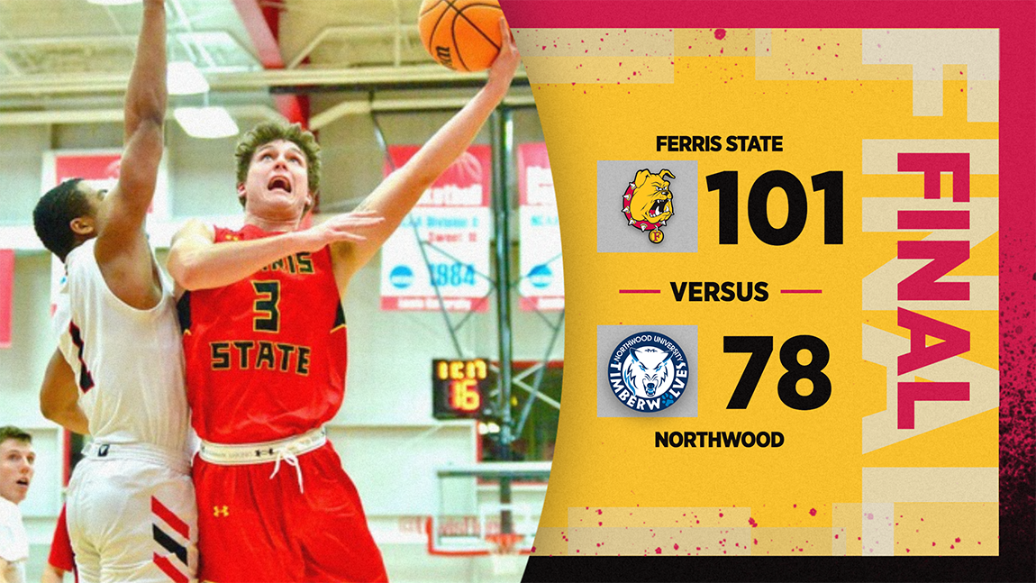 Ferris State Starts Three-Game Road Stretch By Beating Northwood In Midland