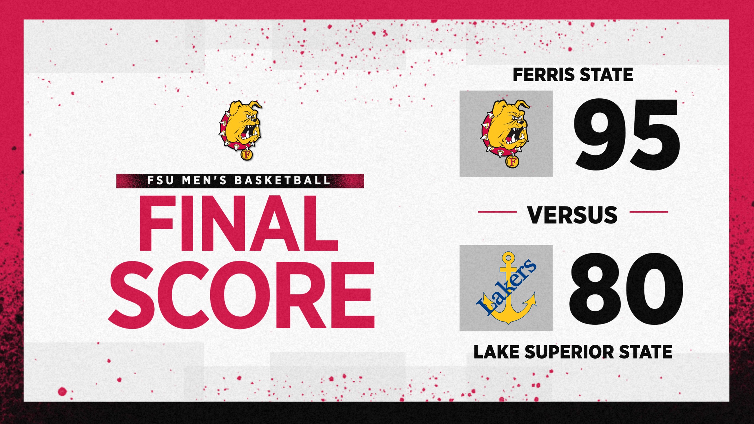 Big Second Half Fuels Ferris State To League Home Victory Over Lake Superior State