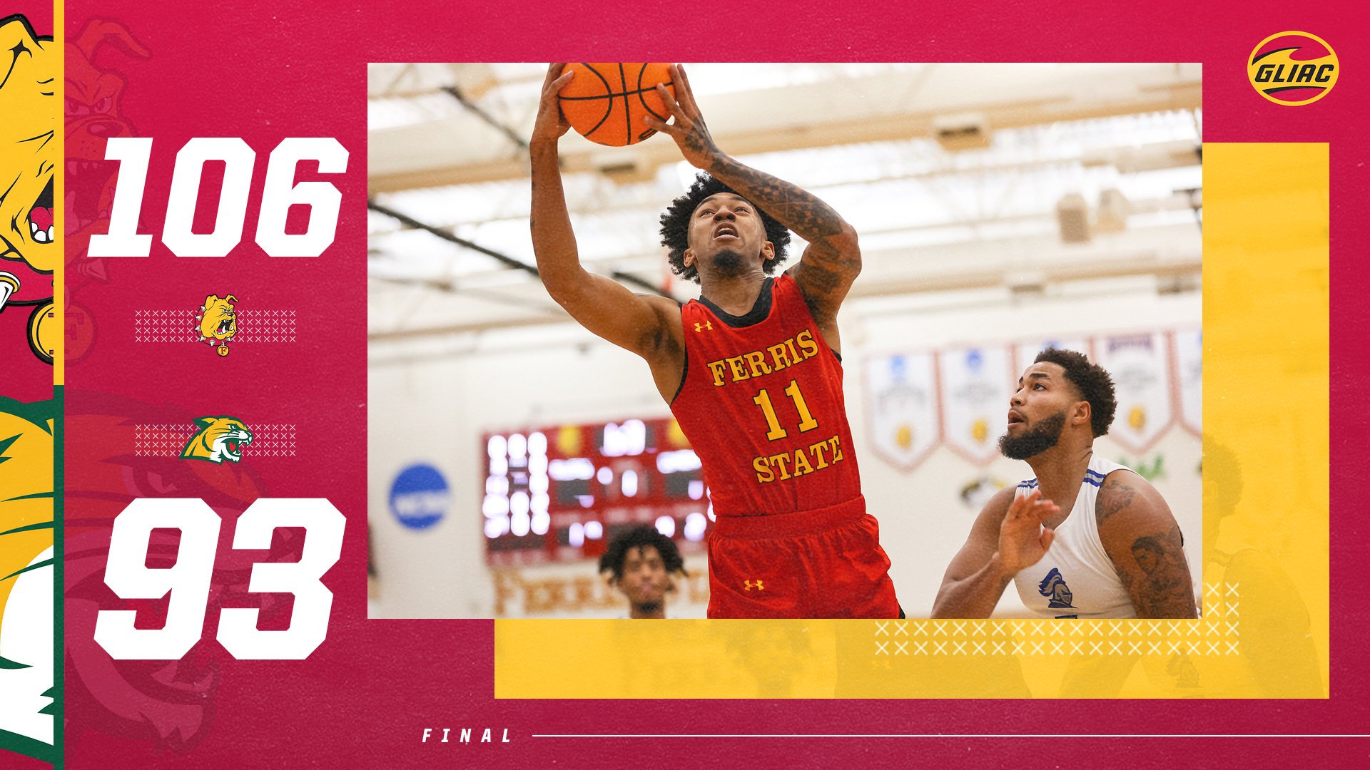 Ferris State Rallies Back For Dramatic Overtime Win Over Northern Michigan In First-Place Battle