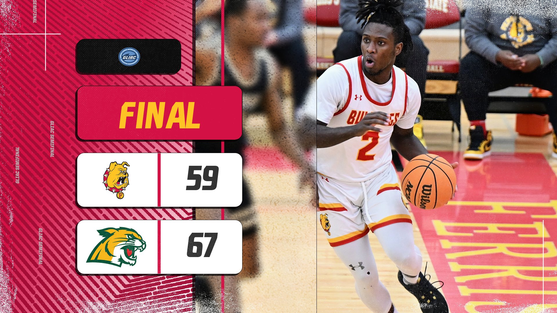 Ferris State Falls To Northern Michigan In GLIAC Tourney Semifinals; Awaits NCAA Selection Show