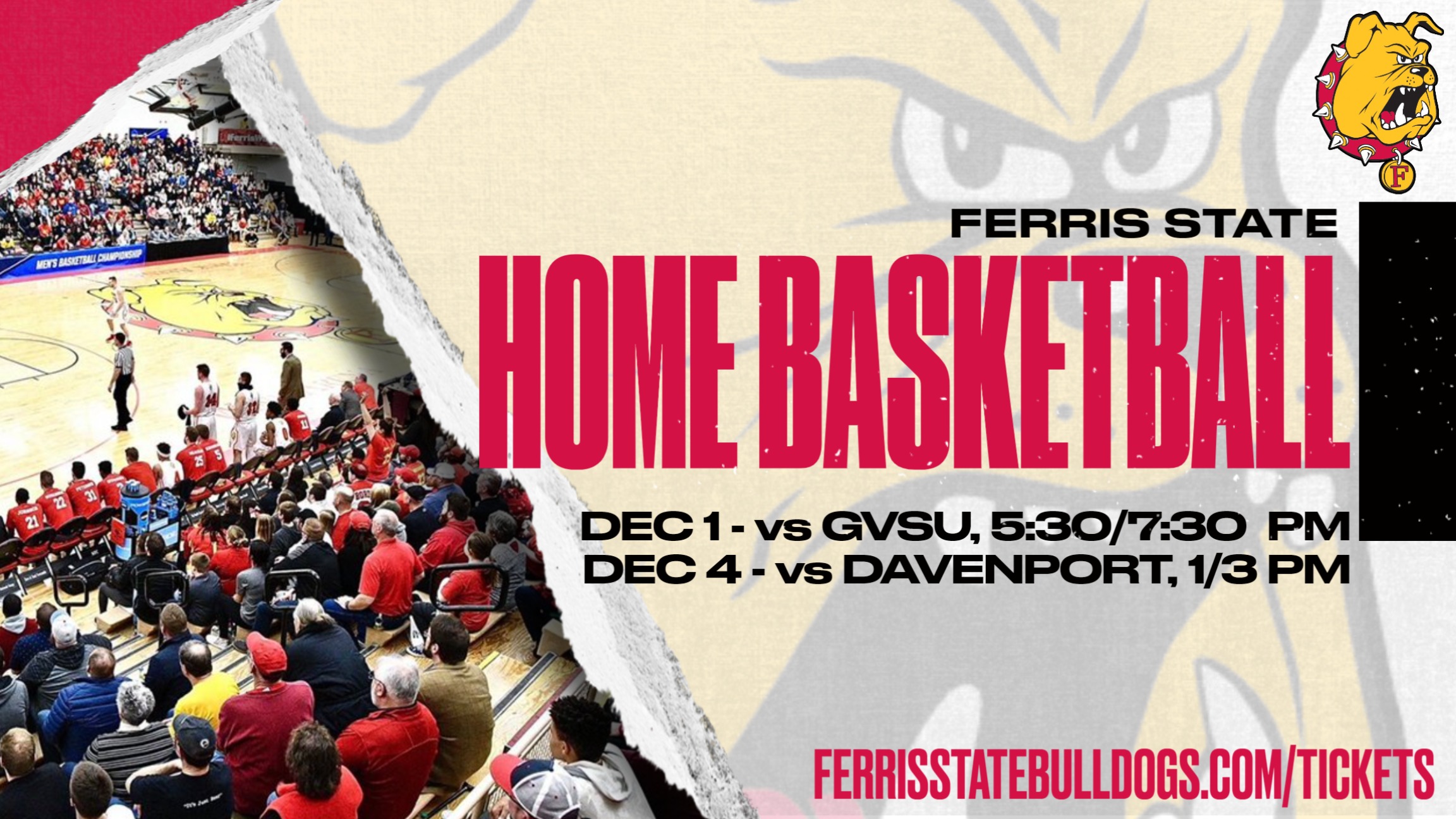 Ferris State Basketball Home Doubleheader Against Davenport Moved To Sunday