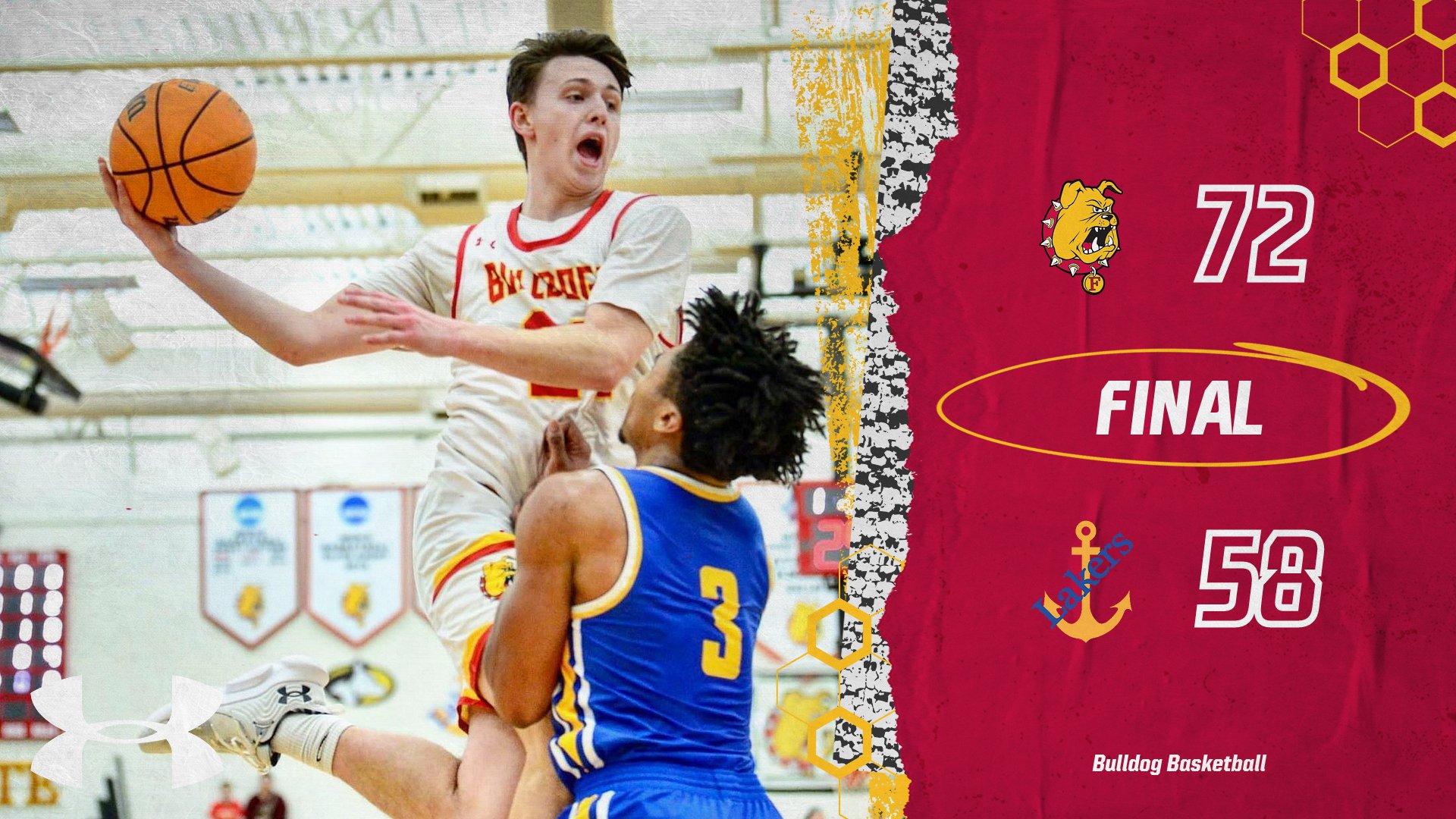 Ferris State Holds On To First Place Share In GLIAC With Big Road Win