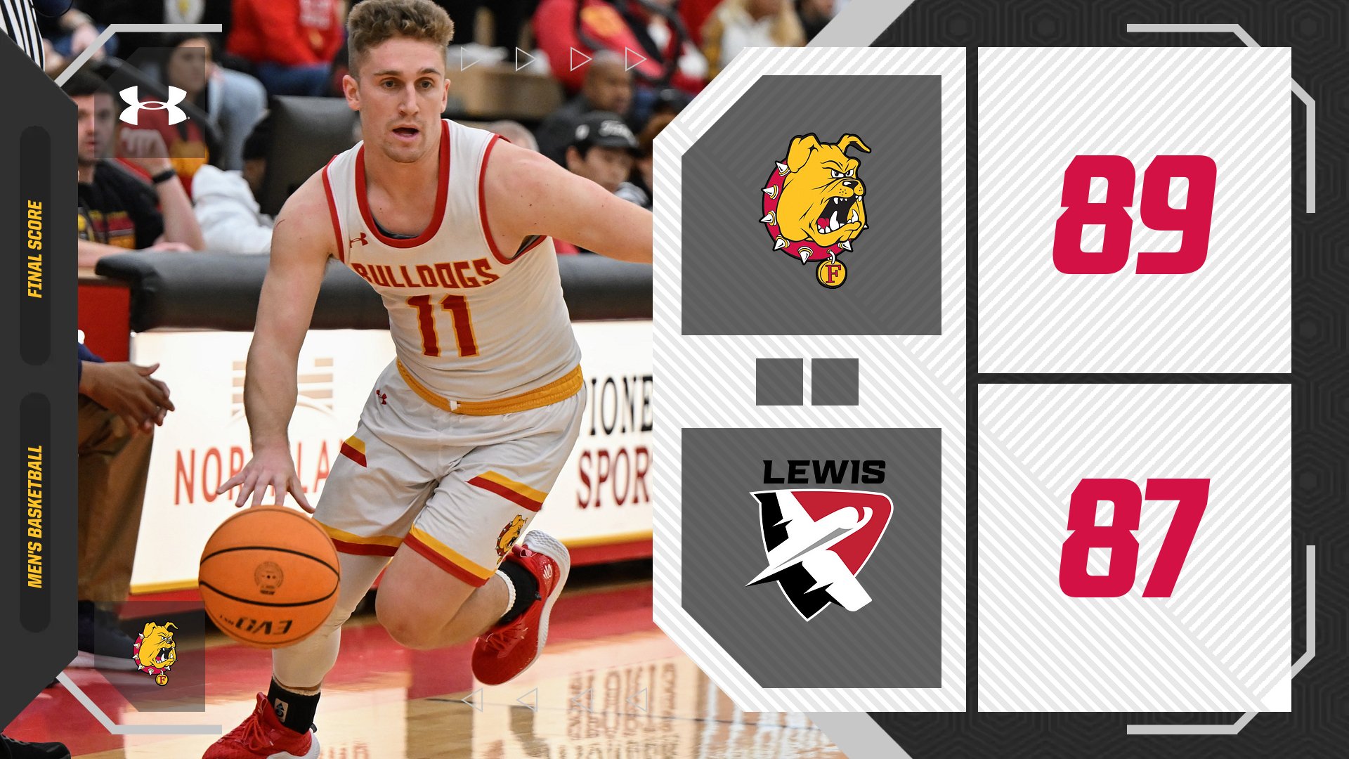 BUZZER BEATER! Ferris State Beats Lewis In Romeoville On Shot As Time Expires