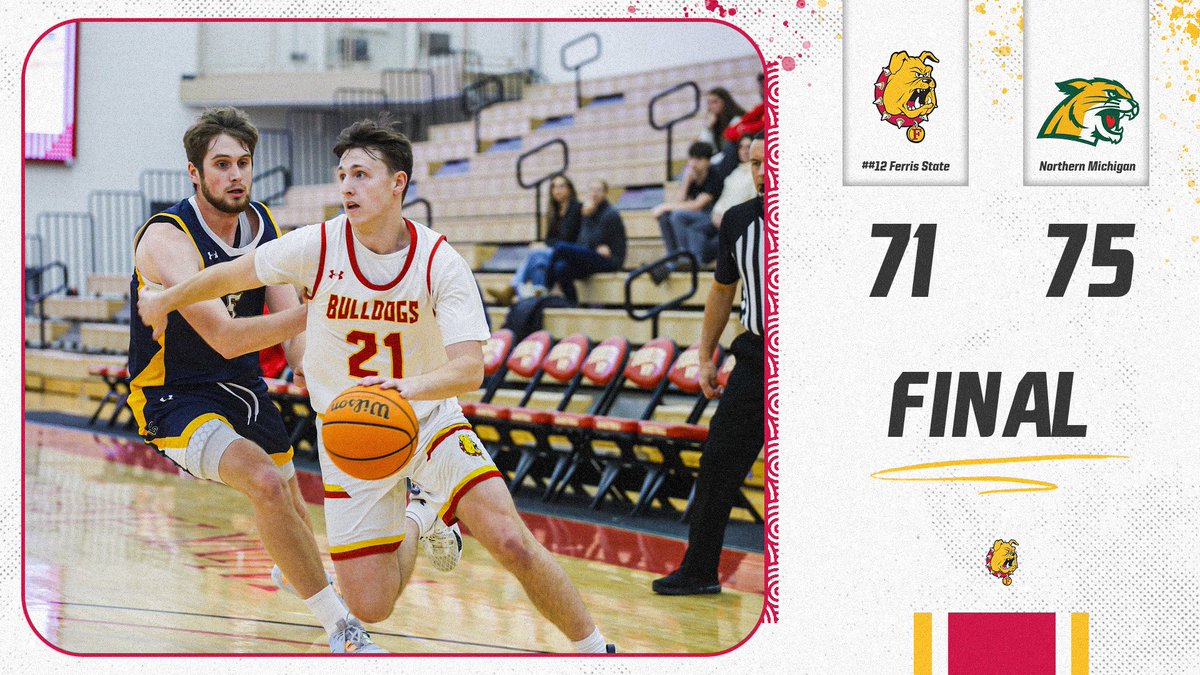#12 Ferris State Comes Up Short Against Northern Michigan In Marquette